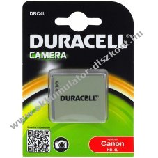 Duracell Akkumultor Canon PowerShot ELPH 300 HS (Prmium termk)