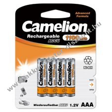 Camelion Akkumultor tpus HR03, HHR-4EPT Micro AAA 1100mAh 4db/csom.