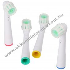 4db Sensitive Clean csere elektromos fogkefefej Oral-B D10, D12, D16