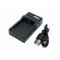 Helyettest micro USB-s akkumultor tlt  Sony NP-BG1, NP-FG1