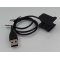 USB tltkbel FitBit Alta HR Smartwatch 55cm fekete Reset-funkcival
