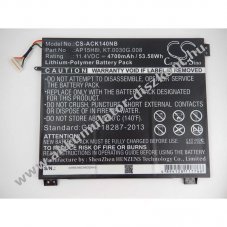 Helyettest Akkumultor Acer Aspire One Cloudbook tpus AP15H8I 4700mAh