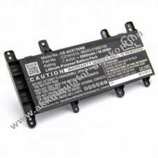 Helyettest Akkumultor ASUS X756, X756UA 5000mAh