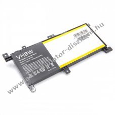 Helyettest Akkumultor ASUS X556, X556UA 5000mAh