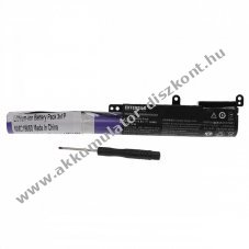 Helyettest EXTENSILO Akkumultor Asus VivoBook Max X541 tpus A31N1601 2500mAh