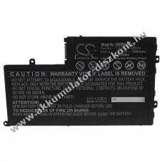 Helyettest Akkumultor Dell Inspiron 5548 tpus 1WWHW 7500mAh