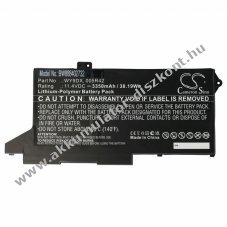 Helyettest Akkumultor Dell Latitude 5420 tpus WY9DX 3350mAh