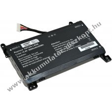 Helyettesítő Akkumulátor HP típus TPN-Q195 14,4V 95Wh 16 Pin