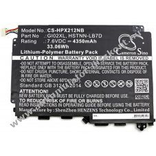 Helyettest Akkumultor HP tpus TPN-Q169