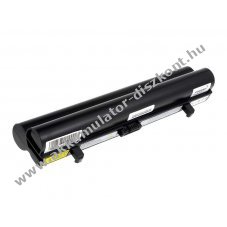 Helyettest Akkumultor Lenovo IdeaPad S10 sorozat fekete 5200mAh/53Wh