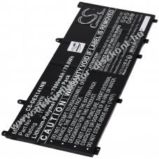 Helyettest Akkumultor laptophoz Dell Alienware X14 R1 / X14 R2 / tpus DKNWN