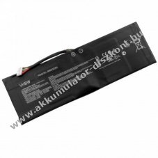 Helyettesítő Akkumulátor MSI típus BTY-M47, Li-Ion, 7.6V, 8060mAh