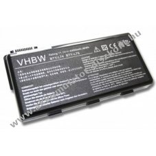 Helyettest Akkumultor MSI tpus BTY-L74, BTY-L75 4400mAh