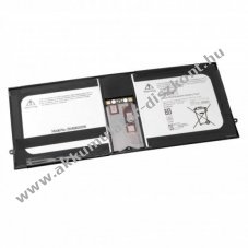 Helyettest tablet Akkumultor Microsoft Surface Pro 2 tpus P21GU9 Li-Ion 7.4V 5500mAh