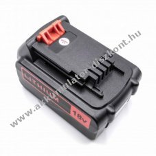 Helyettest szerszmgp Akkumultor Black & Decker tpus BL1518 18V, Li-Ion, 4000mAh