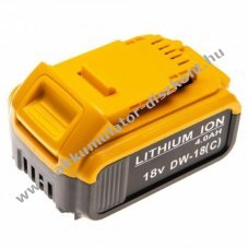 Helyettest Akkumultor DeWalt DCD740 tpus DCB180 Li-Ion, 18V, 4000mAh