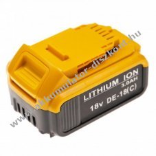 Helyettest Akkumultor DeWalt DCD740 tpus DCB180 Li-Ion, 18V, 3000mAh