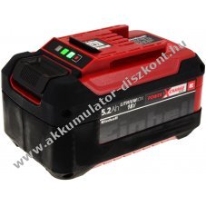 Eredeti Einhell Akkumultor Power X-Change Plus sszes Power X-Change kszlkhez 18V 5,2Ah