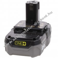Eredeti RYOBI Akkumultor 18 V ONE+ 2,0 Ah Lithium+ Akkumultortpus RB18L20