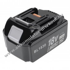 Helyettest Akkumultor Makita tpus BL1830 18V, Li-Ion, 4000mAh