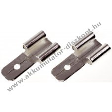 Saru szkt Faston 6,3mm-rl 4,8mm-re F2-F1 (1pr)