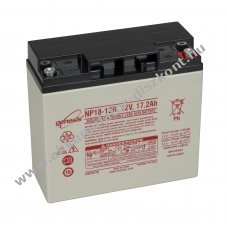 lom Akkumultor 12V 18Ah (Genesis) tpus NP18-12R VDS-minstssel (csatlakoz: M5)