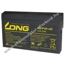 lom Akkumultor Long (Kung Long) tpus WP2-12, 12V 2Ah, csatlakoz: F1