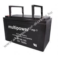 lom Akkumultor 12V 100Ah (Multipower) MP100-12C ciklusll, ciklikus