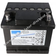 lom Akkumultor 12V 40Ah (SONNENSCHEIN) tpus A512/40A