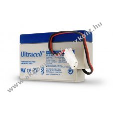 Ultracell lom Akkumultor 12V 0,8Ah UL0.8-12 csatlakoz: AMP
