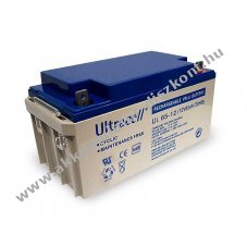 Ultracell lom Akkumultor 12V 65Ah UL65-12, csatlakoz: M10