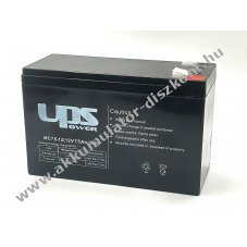 lom Akkumultor UPS POWER MC7.5-12(12V7.5Ah/20H) F2 12V 7,5ah helyettesti 12v 7ah 12V 7,2ah