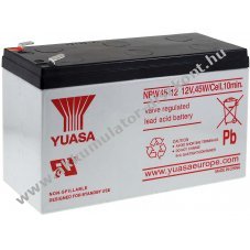 lom Akkumultor 12V 45W 8,5Ah (YUASA) tpus NPW45-12 (45W/cella)