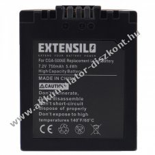 Helyettest EXTENSILO Akkumultor Panasonic tpus CGA-S006 750mAh