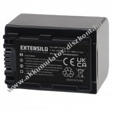 EXTENSILO Akku Sony HDR-UX7 tpus NP-FH70 1500mAh