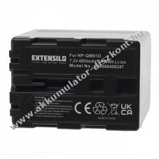 Helyettest EXTENSILO Akkumultor Sony DCR-PC9 tpus NP-QM91D 4800mAh