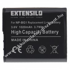 Helyettest EXTENSILO Akkumultor Sony tpus NP-BG1, NP-FG1 1020mAh