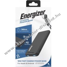 Energizer Ultimate Power Bank 18W, 10000mAh, gyorstlt - A kszlet erejig!