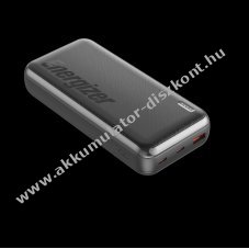 Energizer Powerbank UE20055PQ, Gyorst�lt�, 22.5W, 20000mAh