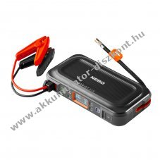 Nebo hordozhat auts bikz/jump starter powerbank, 4500mAh, 200lm, bepitett komressorral