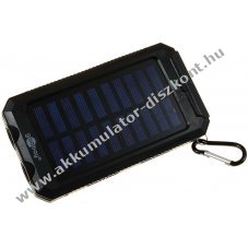 goobay sport Powerbank napelemes szolr akkumultor tlt  Sony XZ/XA zseblmpa, elemlmpafunkcival 8,0Ah