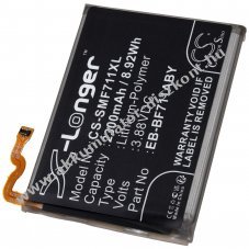 Helyettesítő okostelefon pótakku Samsung Galaxy Z Flip 3 / SM-F711 / típus EB-BF711ABY