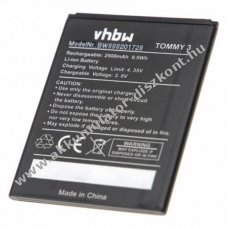 Helyettest Akkumultor Wiko Tommy 3 tpus 2610, Li-Ion, 2500mAh