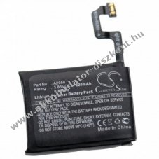 Helyettest Akkumultor Apple iWatch Series 4 40mm tpus A2058, 220mAh