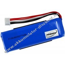 Helyettest Akkumultor JBL tpus GSP1029102A (polaritsra gyeljen)