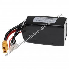 Helyettesítő modell / RC Akku 18.5V, Li-Polymer 1500mAh, XT60-csatlakozó