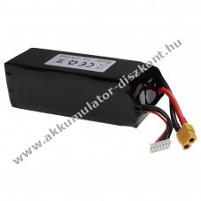 Helyettest modell / RC Akku 18.5V, Li-Polymer, 5200mAh, XT60-csatlakoz