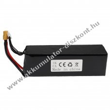 Helyettest modell / RC Akku 22.2V, Li-Polymer, 6200mAh, XT60-csatlakoz