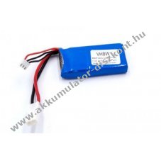 Helyettest Akkumultor Efase Boot FT009-15 Li-Po, 7.4V, 1500mAh - Kirusts!