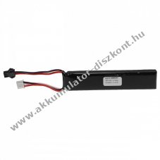 Helyettest modell / RC Akku 7.4V, Li-Polymer, 800mAh, SM csatlakoz